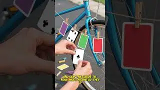 🚲🃏 Remember Cards In Bike Spokes?! (The Original Engine Sound!)