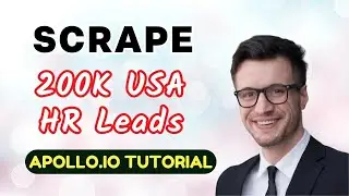 How to Scrape UNLIMITED Leads Using Apollo | Apollo.Io Tutorial | How To Use Apollo.Io