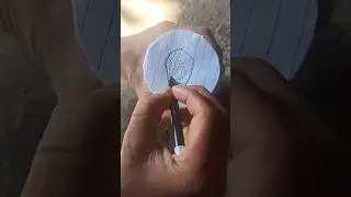 Number 5️⃣2️⃣ Drawing With Needle ASMR #shorts​ #satisfying​ #odlysatisfying​ #asmr​