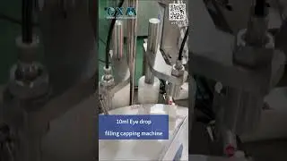 10ml Eye drop filling capping machine Ideal for Pharmaceutical and Medical Liquids