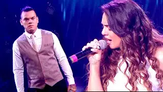 Lanzelotta y Ángela Leiva cantaron su último tema 
