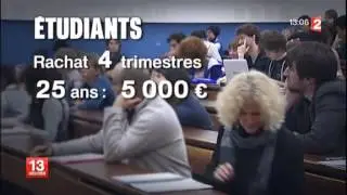 Des élèves de l'Enass-IFPASS au Journal de France 2