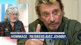 700 bikers suivront le cort&egrave;ge de Johnny: comment y participer?