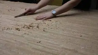 Cork fabric in the making!