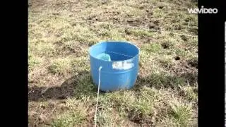 Automatic Cattle Water Tank, Homemade Easy To Move
