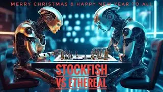 Stockfish demolished Ethereal in this beautiful game of chess.