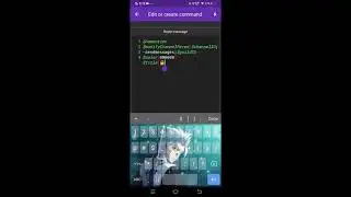 How to make lock channel command bdfd