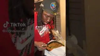 After taking a bite of these Alabama Red Sauce Gourmet Chitterlings all he could say was&hellip;.