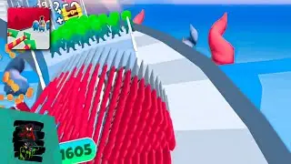 1600 Arrow , Knives 🏹🗡️ - Arrow Fest All Levels Gameplay Trailer ( IOS, ANDROID ) New Game