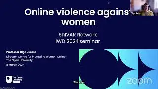 Online Violence against women and the Law: A UK Perspective