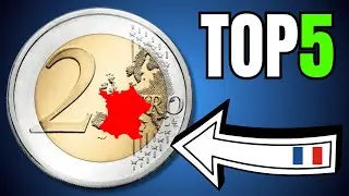 top 5 PIECES RARES de 2 EUROS FRANCE !