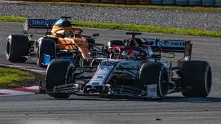 F1 2020 Pre Season Testing | Day 5 | V6 Engine Sounds