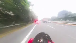 On the way to BIC with High Octane Rider Group