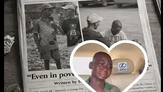 How a Touching Story of Nigerian Boy Samuel has been Trending in Kenya today