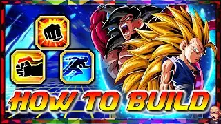 HOW TO BUILD! AGL LR SSJ3 GT Kid Goku ➜ SSJ4 Goku Hidden Potential DBZ: Dokkan Battle