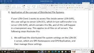 Distributed File Systems & Distributed File System Replication