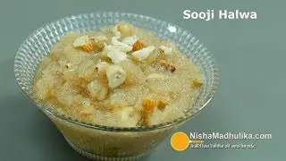 सूजी का हलवा रेसेपी - हिन्दी में रवा हलवा रेसेपी - रवा शिरा