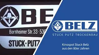 Kinospot Stuck Belz aus den 80er Jahren Kinowerbung f&uuml;r Fassadensanierung vom Stuckateur aus Bonn