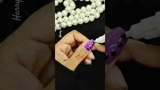 Easy nail art without tools #nailart #easynailart #shorts