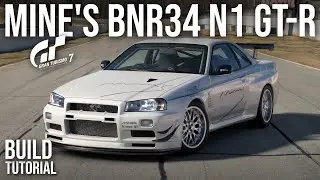 Gran Turismo 7 | MiNEs BNR34 N1 Skyline GT-R Build Tutorial | Special Projects