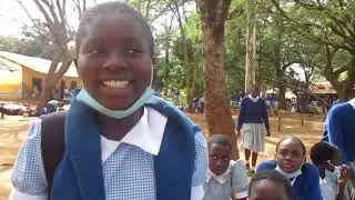 Participants introduction for Elimisha Jamii Campaign at Siaya Township Comprihensive School.