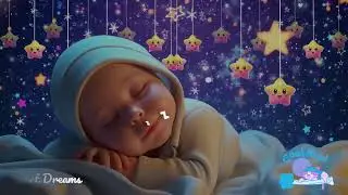 Sleep Instantly Tonight 🌙 Baby Sleep Music 🎶 3 Minute Deep Calm 💖 Mozart & Brahms Lullabies