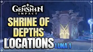 All Nod-Krai Borderland Shrine Of Depths Locations - Part 1 | How to get Keys |【Genshin Impact】