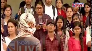 Assam University students vandalize VC's office