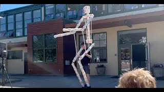 How to build a Giant Walking Skeleton Puppet
