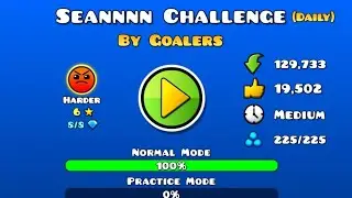 SEANNNN CHALLENGE [BY COALERS] #geometrydash #gdtop #gd