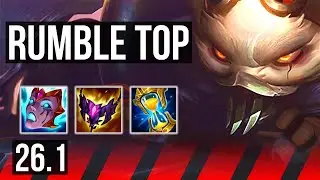 RUMBLE vs IRELIA (TOP) | KR Master | 26.1