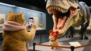 Kitten Frightened by 