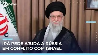 Líder Supremo do Irã pede que Rússia ajude país com mais intensidade | #SBTBrasil