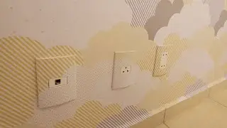 PAPEL DE PAREDE ( QUARTO CRIAN&Ccedil;A) #designerdeinteriores #reformarapida #papeldeparede