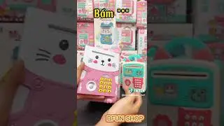 K&eacute;t Sắt Mini GOOD LUCK V&acirc;n Tay v&agrave; C&oacute; Nhạc Vui Nhộn Cho B&eacute; -BFUN SHOP
