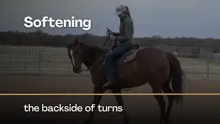 Softening the backside of barrel turns with Ashley Schafer