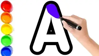 Collection of uppercase &lowercase alphabet dotted lines,ABCD alphabet writing,alphabet song A -Z,6
