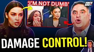 AOC LASHES OUT at Her Supporters After Leftist Critics Confront Her Over Failure at Global Summit!