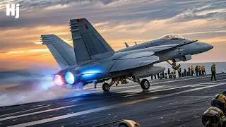 Fastest Plane in the World Makes Historic Landing on US Navy’s Largest Aircraft Carrier!