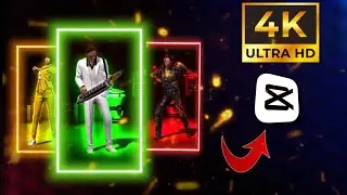 ⚡ Free Fire Character Glow Editing  // 4K Ultra Hdr Editing Tutorial 🔥
