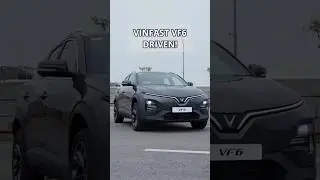 We drove the 4.3-metre #VF6 compact SUV briefly at the #VinFast factory in Vietnam.