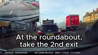 Hendon Test Route 11:21