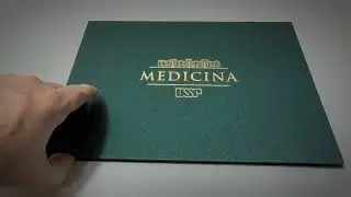 Pasta Porta Diploma Percalux Escovado Verde 