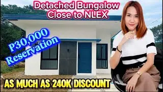 A modern Single Detached Bungalow with BIG LOT area in Plaridel Bulacan Near NLEX & Flood Free 🏡