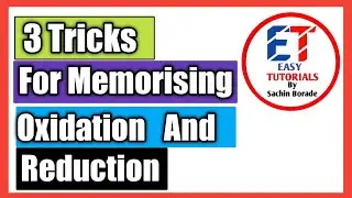 Redox reactions class 11 | 3 simple tricks for oxidation and reduction | Short trick of chemistry