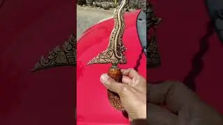Review Keris Pusaka Spesial Dhapur Nogo Sosro Luk 13 Pamor Ombak Segoro 