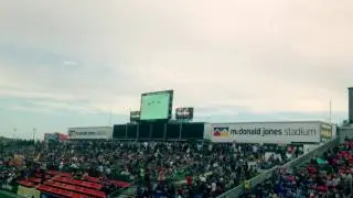 Newcastle jets vs Sydney FC hunter stadium 2016