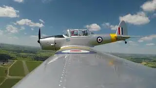 Chipmunk Oaksey Park Aerobatics Video