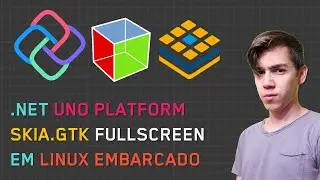 .NET Uno Platform Skia.GTK FullScreen (quiosque) em Linux Embarcado