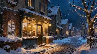 Smooth Jazz First Snow Night ❄️ &ndash; Cozy Transition Music for Deep Focus & Relaxation